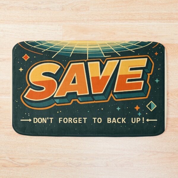 Item preview, Don't Forget To Back Up designed and sold by elife.ds.