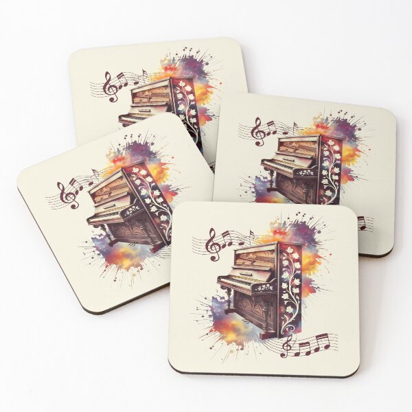 Item preview, Vintage Piano – World Music Day designed and sold by Art-Arcade6.