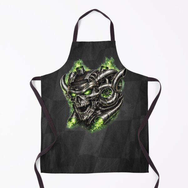 Item preview, Turbocharged Racer Skull – Boosted Performance Engine Design designed and sold by artistwill.
