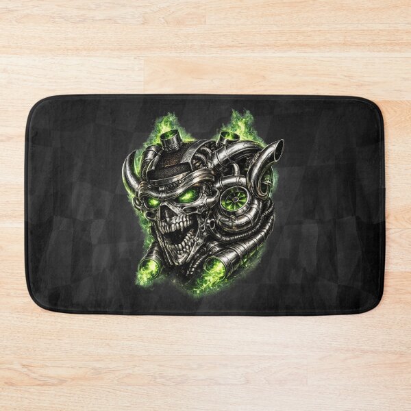 Item preview, Turbocharged Racer Skull – Boosted Performance Engine Design designed and sold by artistwill.