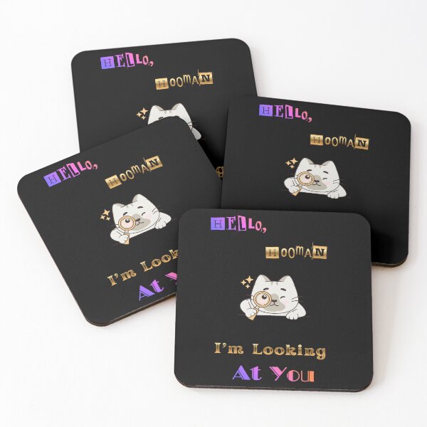 Item preview, Hello, Hooman  I'm Looking At You. designed and sold by Dinasshop.