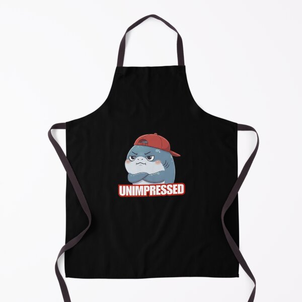 Item preview, Unimpressed Chibi Shark designed and sold by Nature's Chibis.