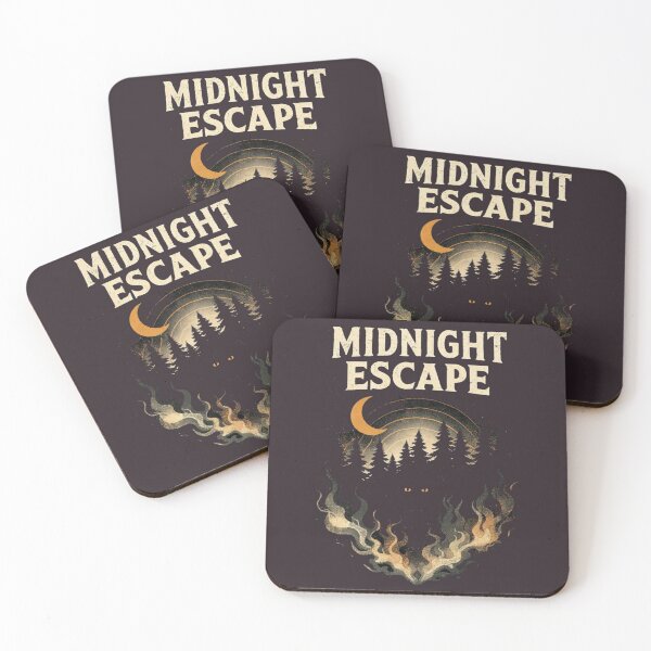 Item preview, Midnight Escape T-Shirts – Dark Forest Aesthetic Night designed and sold by KDesignCrafts.