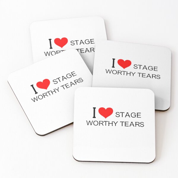 Item preview, I Love stage-worthy tears! designed and sold by greener designs.