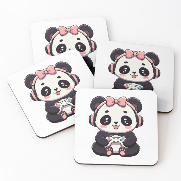 Item preview, Cute Panda Gamer Controller Video Game Player designed and sold by GrumpySableye.