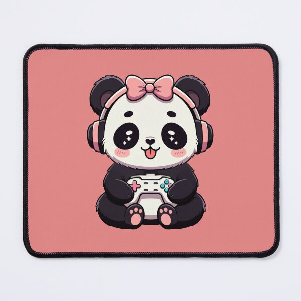 Item preview, Cute Panda Gamer Controller Video Game Player designed and sold by GrumpySableye.