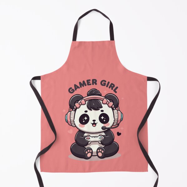 Item preview, Gamer Girl Panda Gaming Player designed and sold by GrumpySableye.