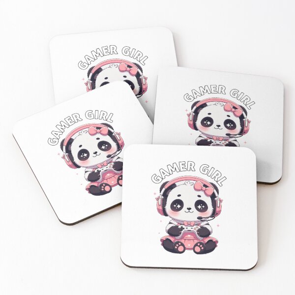 Item preview, Gamer Girl Panda Gaming Video Game Player designed and sold by GrumpySableye.