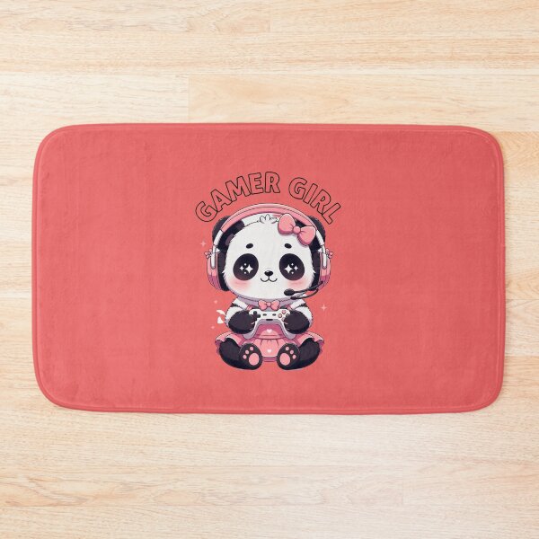 Item preview, Gamer Girl Panda Gaming Video Game Player designed and sold by GrumpySableye.
