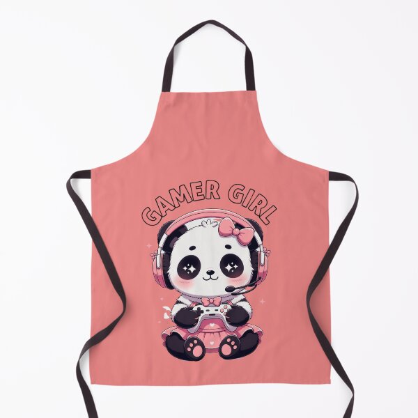 Item preview, Gamer Girl Panda Gaming Video Game Player designed and sold by GrumpySableye.