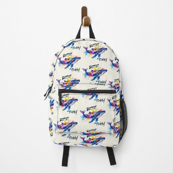 Item preview, Save Timmy, a humpback whale in the Baltic Sea near Poel, in a colorful watercolor. designed and sold by LiskoDesign.