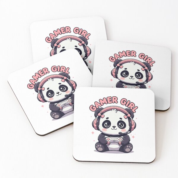 Item preview, Gamer Girl Panda Gaming Player designed and sold by GrumpySableye.