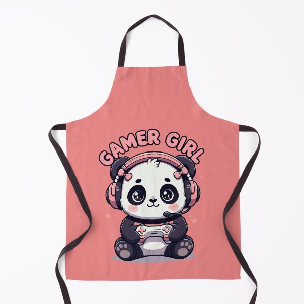 Item preview, Gamer Girl Panda Gaming Player designed and sold by GrumpySableye.