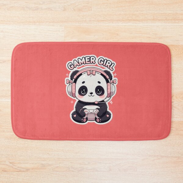 Item preview, Gamer Girl Female Gamer Gaming Video Games Panda designed and sold by GrumpySableye.