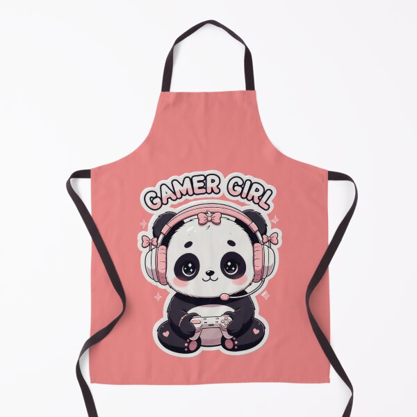 Item preview, Gamer Girl Female Gamer Gaming Video Games Panda designed and sold by GrumpySableye.