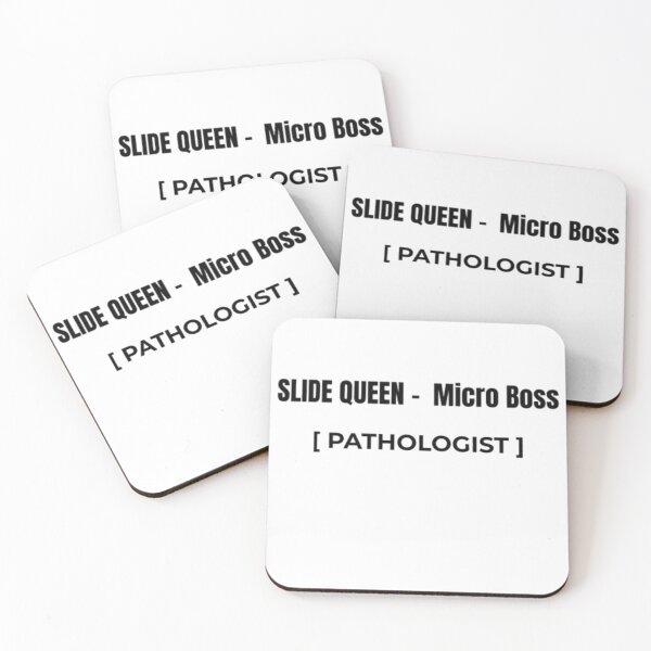 Item preview, Slide Queen Microscopic Boss Pathologist T-Shirt | Funny Pathology Aesthetic Tee designed and sold by OffScripted.