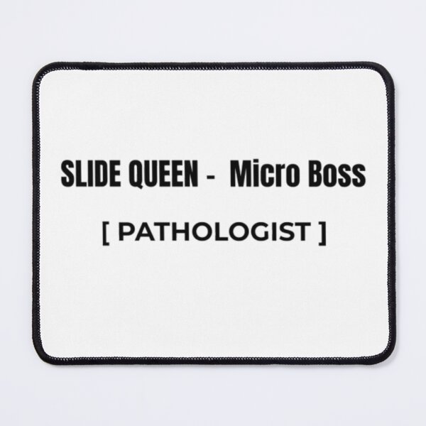Item preview, Slide Queen Microscopic Boss Pathologist T-Shirt | Funny Pathology Aesthetic Tee designed and sold by OffScripted.