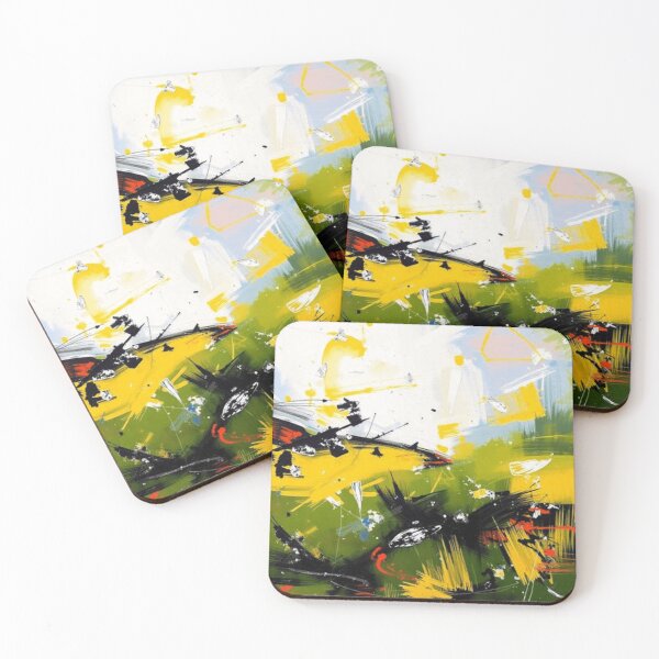 Item preview, Abstract Fieldscape Matte designed and sold by KAVRAO.