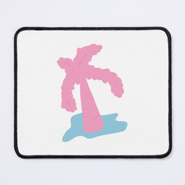 Item preview, Pink palm tree in water designed and sold by fluffyfamcraft.