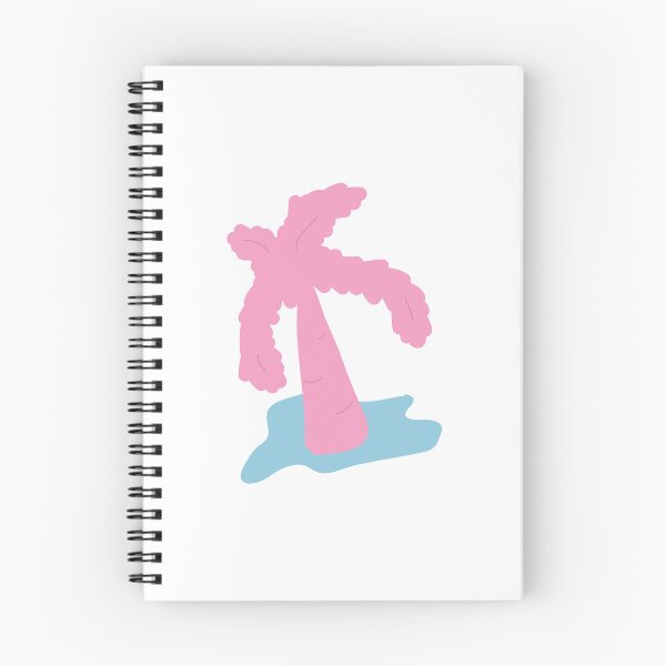 Item preview, Pink palm tree in water designed and sold by fluffyfamcraft.