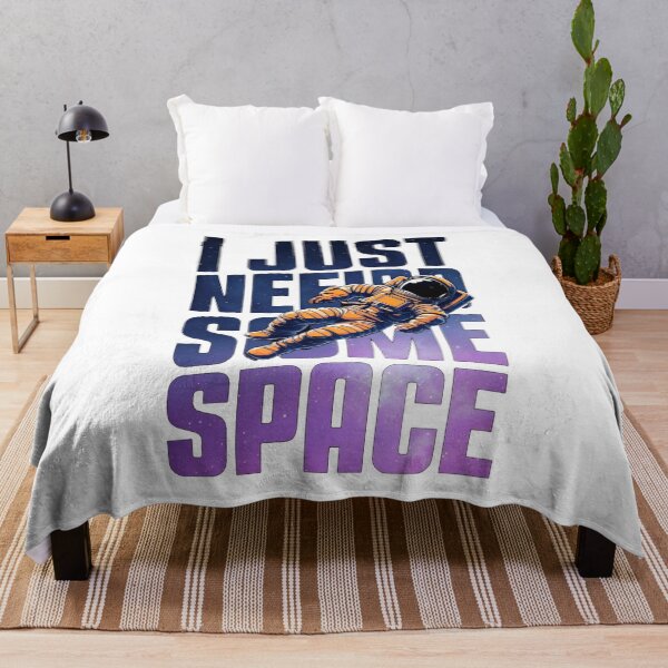 Item preview, I Just Need Some Space - Astronaut Galaxy Quote designed and sold by A-M-G-Shop.