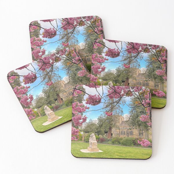 Item preview, Cherry Blossom near St Mary's Church, Ponteland designed and sold by Violaman.