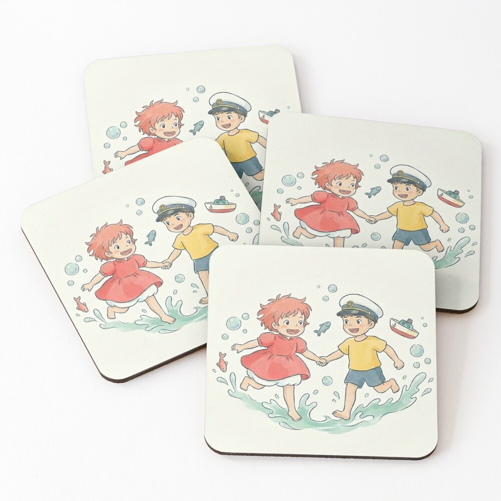 Item preview, Coasters (Set of 4) designed and sold by PrintByte.