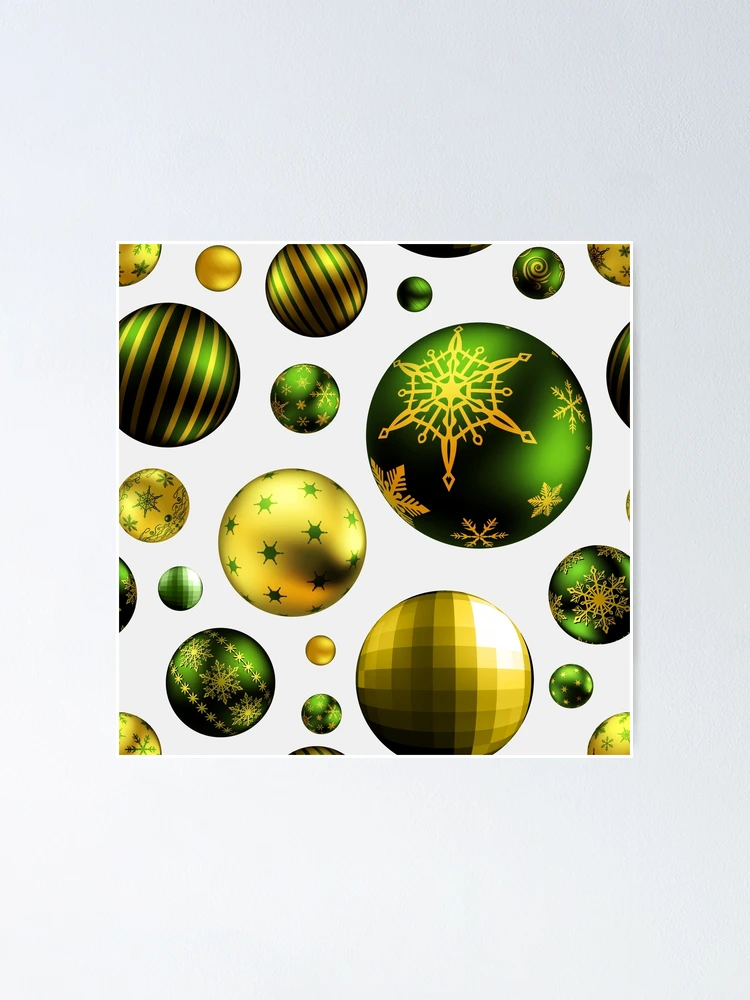Thumbnail 1 of 3, Poster, Christmas Pattern designed and sold by hyperite.