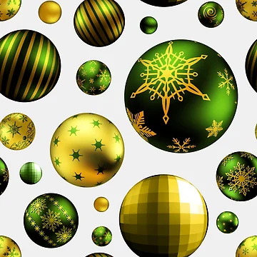 Artwork thumbnail, Christmas Pattern by hyperite