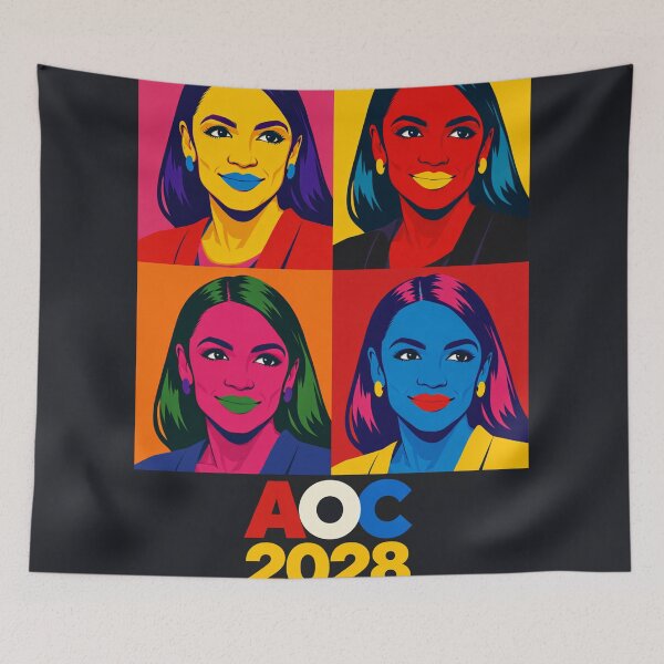 Item preview, AOC 2028 Alexandria Ocasio-Cortez Campaign designed and sold by Owcomm.