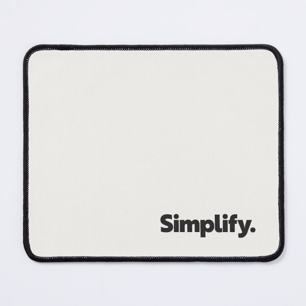 Item preview, Simplify | Minimalist Typography Design designed and sold by Guided by Voices.
