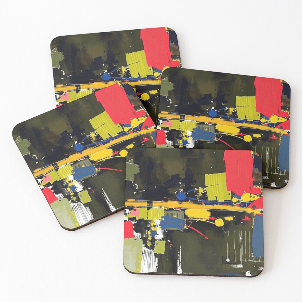 Item preview, Coasters (Set of 4) designed and sold by KAVRAO.
