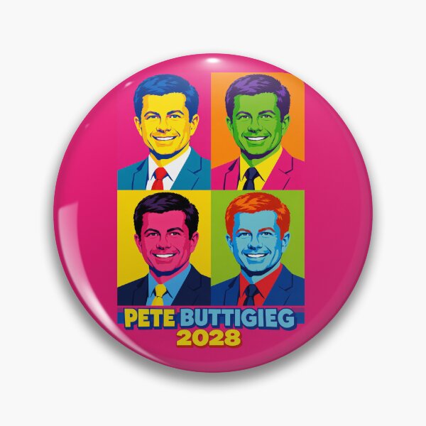 Item preview, Pete Buttigieg 2028 Pop Art Campaign Portrait designed and sold by Owcomm.