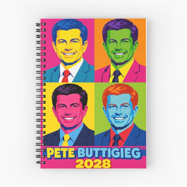 Item preview, Pete Buttigieg 2028 Pop Art Campaign Portrait designed and sold by Owcomm.
