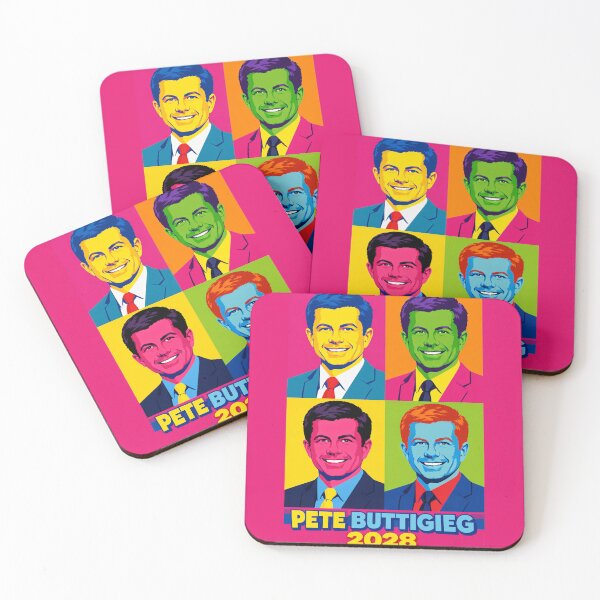 Item preview, Pete Buttigieg 2028 Pop Art Campaign Portrait designed and sold by Owcomm.