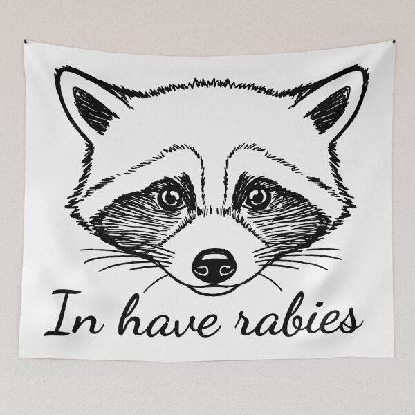 Item preview, i have rabies designed and sold by Brexmore3.