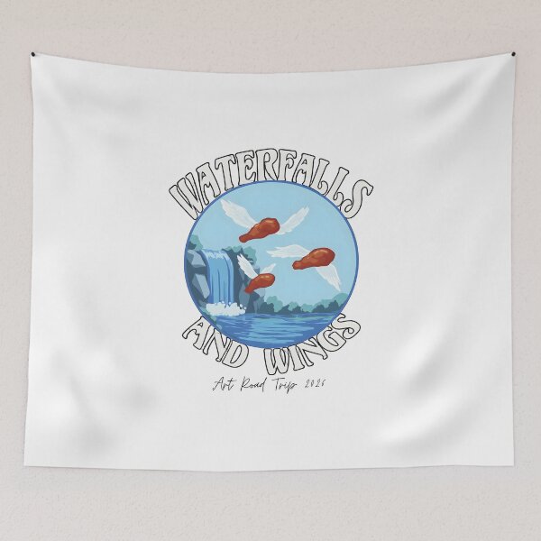 Item preview, Waterfalls And Wings Art designed and sold by PatelCarol.