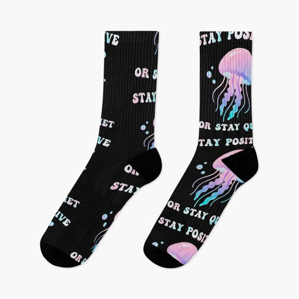 Item preview, Pastel pink glowing jellyfish with positivity  designed and sold by Zatch-Bell.
