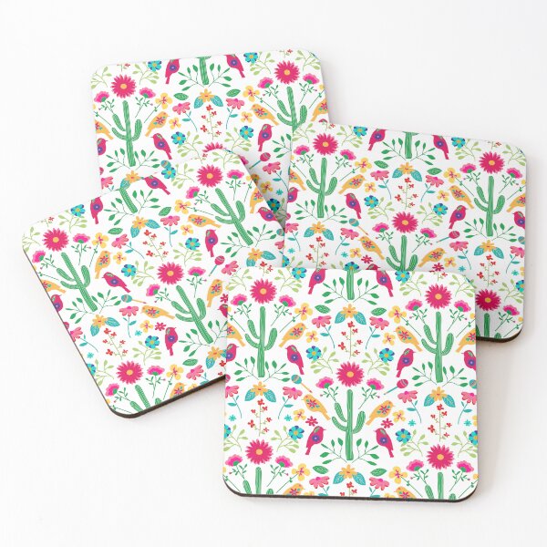 Item preview, Mexican Traditional Floral Folk Art Bright Colors designed and sold by idovedesign.