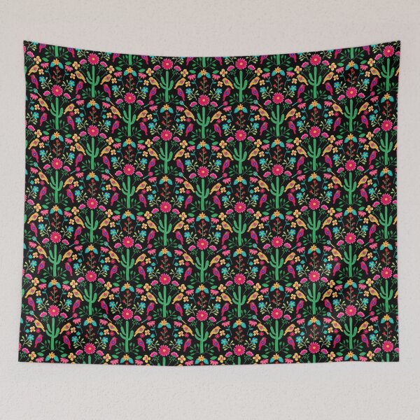 Item preview, Copy of Mexican Traditional Floral Folk Art Bright Colors designed and sold by idovedesign.