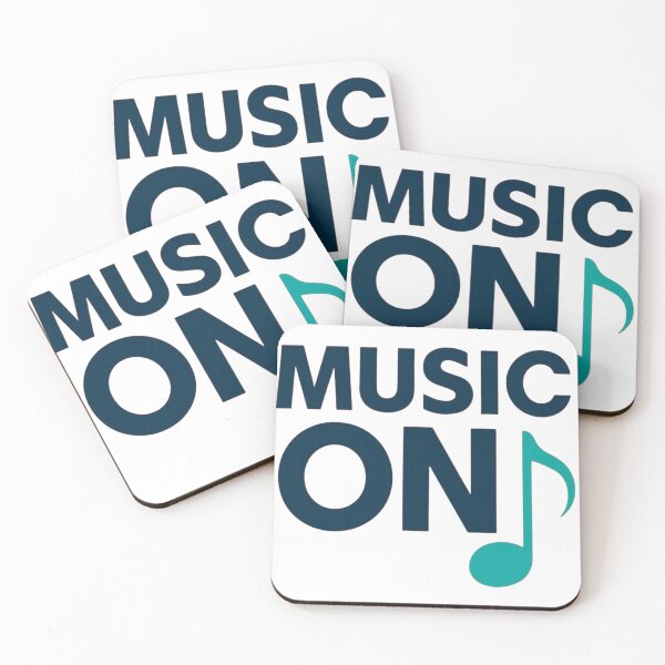 Item preview, Music On Minimal Typography Design | Music Lover Aesthetic designed and sold by echoink-studio.