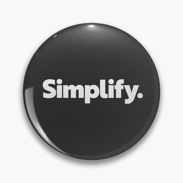 Item preview, Simplify | Minimalist Typography Design designed and sold by Guided by Voices.