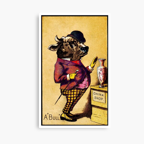 Item preview, Bull in a China Shop designed and sold by historicimage.