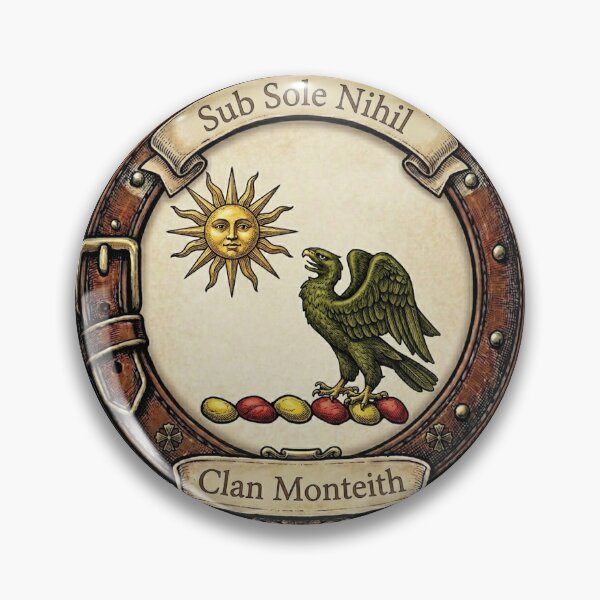 Item preview, Clan Monteith Crest designed and sold by BagTown Clans.