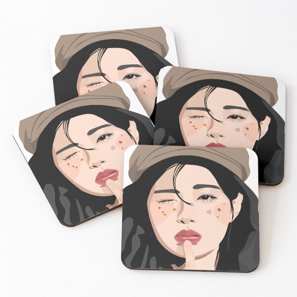 Item preview, Chuu in a stunning vector digital portrait. designed and sold by Aome22.