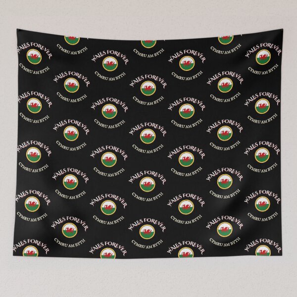 Item preview, Wales Forever Cymru Am Byth Welsh Pride Badge Design designed and sold by Snedsdigital.