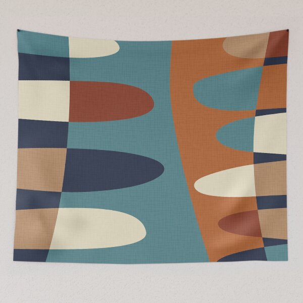 Item preview, MCM abstract shapes designed and sold by JMgraphic.