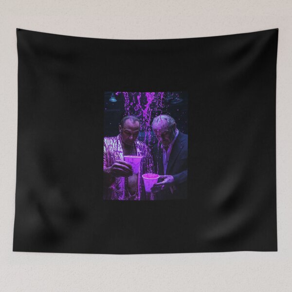 Item preview, Crossover Tony Soprano Hannibal Lecter Purple Chemical Splas designed and sold by WockWave.