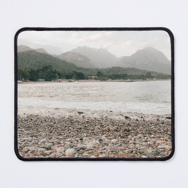 Item preview, Pebble Beach with Mountain Backdrop designed and sold by santoshputhran.