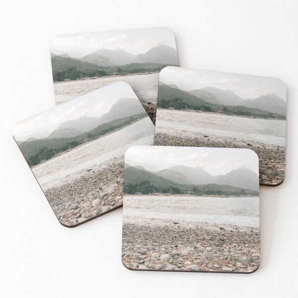 Item preview, Pebble Beach with Mountain Backdrop designed and sold by santoshputhran.